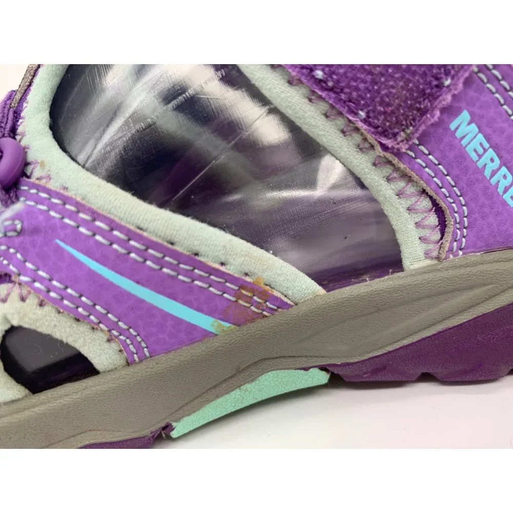 Merrell US 2M Kids Purple Hydro Water Shoes